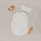 Premium Plush Perfection bow headwrap designed for babies.