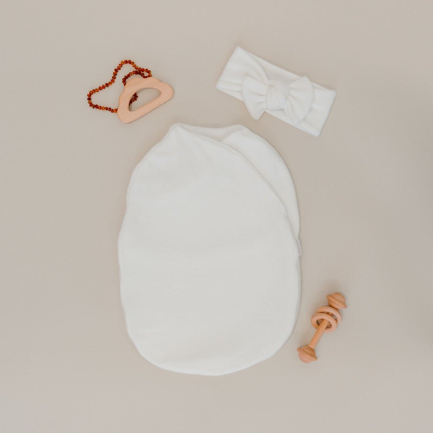 Premium Plush Perfection bow headwrap designed for babies.