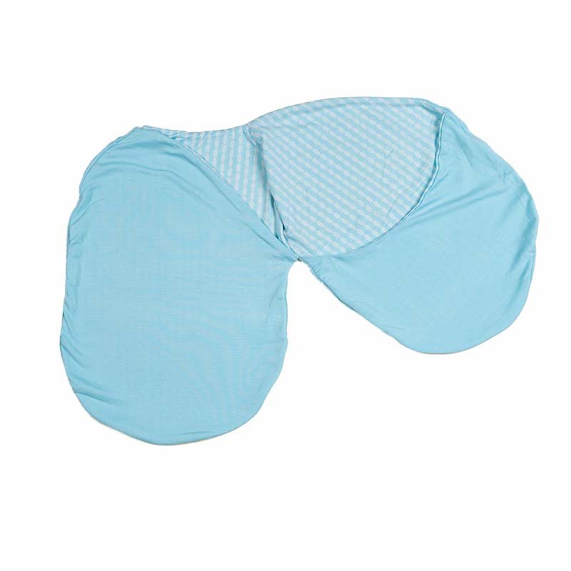 Cocoon swaddle baby blanket in Silky Modal fabric styles featuring charming Lil Surfer accents.
