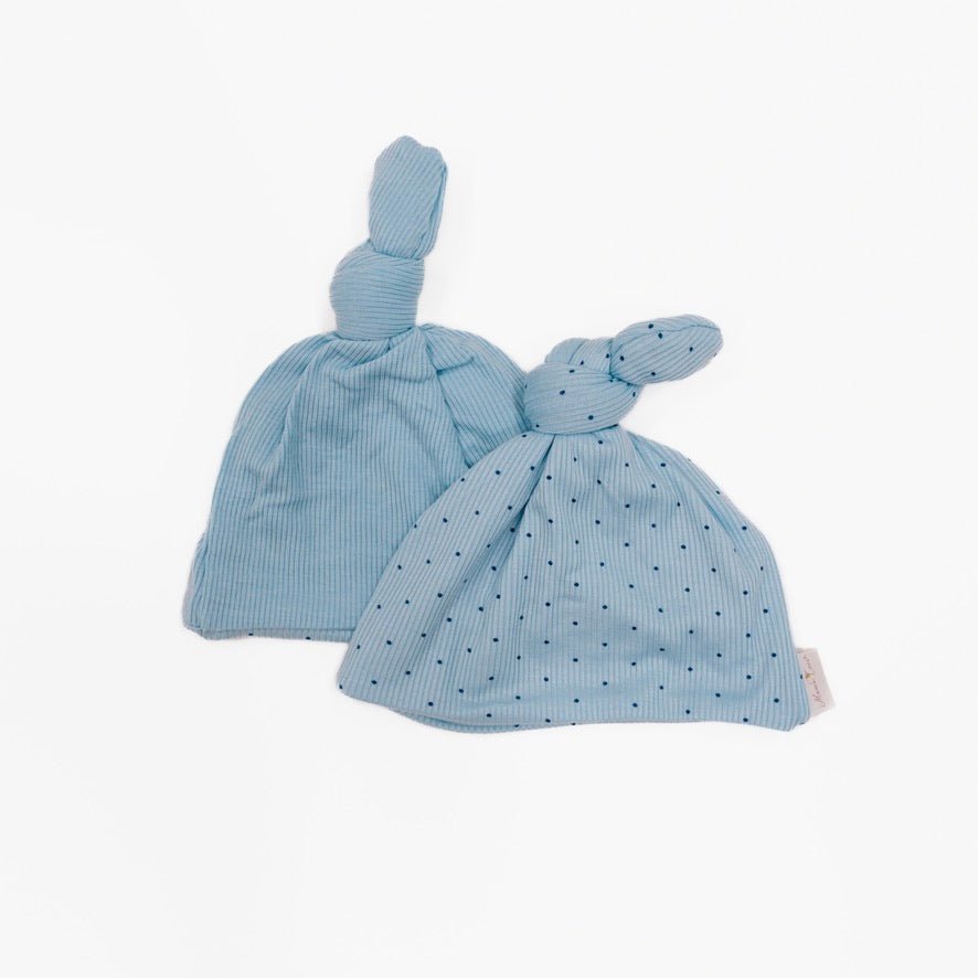Reversible baby beanie.