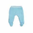 Reversible Lil Surfer print baby footie pants created from premium silky modal material.