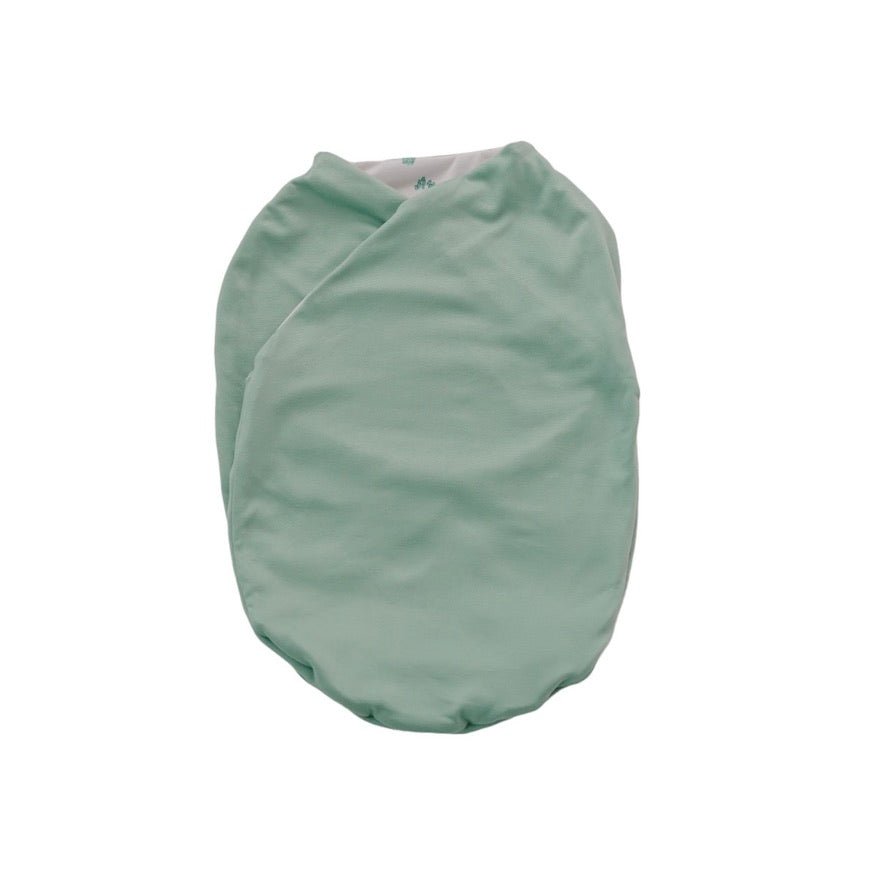 Reversible premium baby cocoon swaddle crafted from Desert Sunsets print Silky Modal fabric.