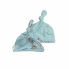 Reversible baby beanie featuring the World Traveler print with cozy classic brushed softness.