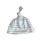 Chambray Waves reversible beanie made for soft and stretchy everyday wear.