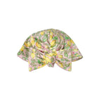 Adorable ruched beanie with bow for babies in Pink Lemonade with a soft stretchy fit.