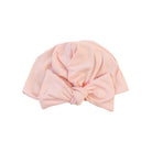 Soft reversible Peachy Rose Fields classic brushed ruched baby beanie with bow for a sweet everyday outfit.